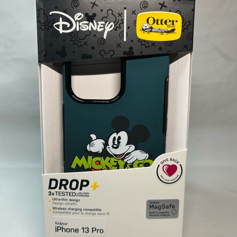 OtterBox Disney Mickey Mouse iPhone 13 Pro Case - Dark Green